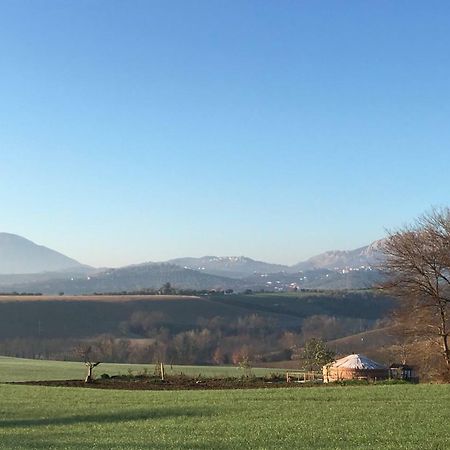 فندق Glamping Abruzzo - The Yurt Catignano المظهر الخارجي الصورة